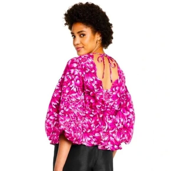Kika Vargas x Target Mum Floral Blouse - Picture 1 of 13